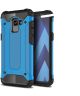 Samsung Galaxy A8 (2018) Robuust Hybride Hoesje Blauw