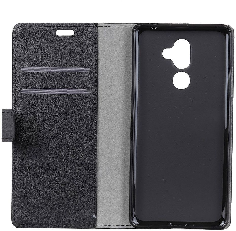 Nokia 7 Plus Portemonnee Hoesje Zwart afbeelding 7