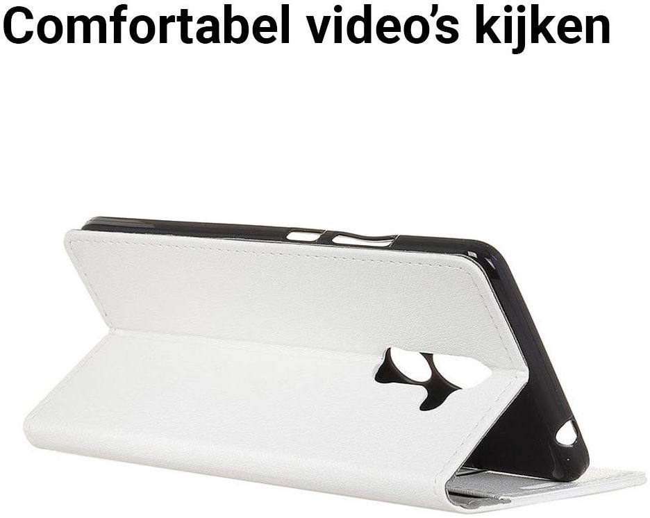 Nokia 7 Plus Portemonnee Hoesje Wit afbeelding 4