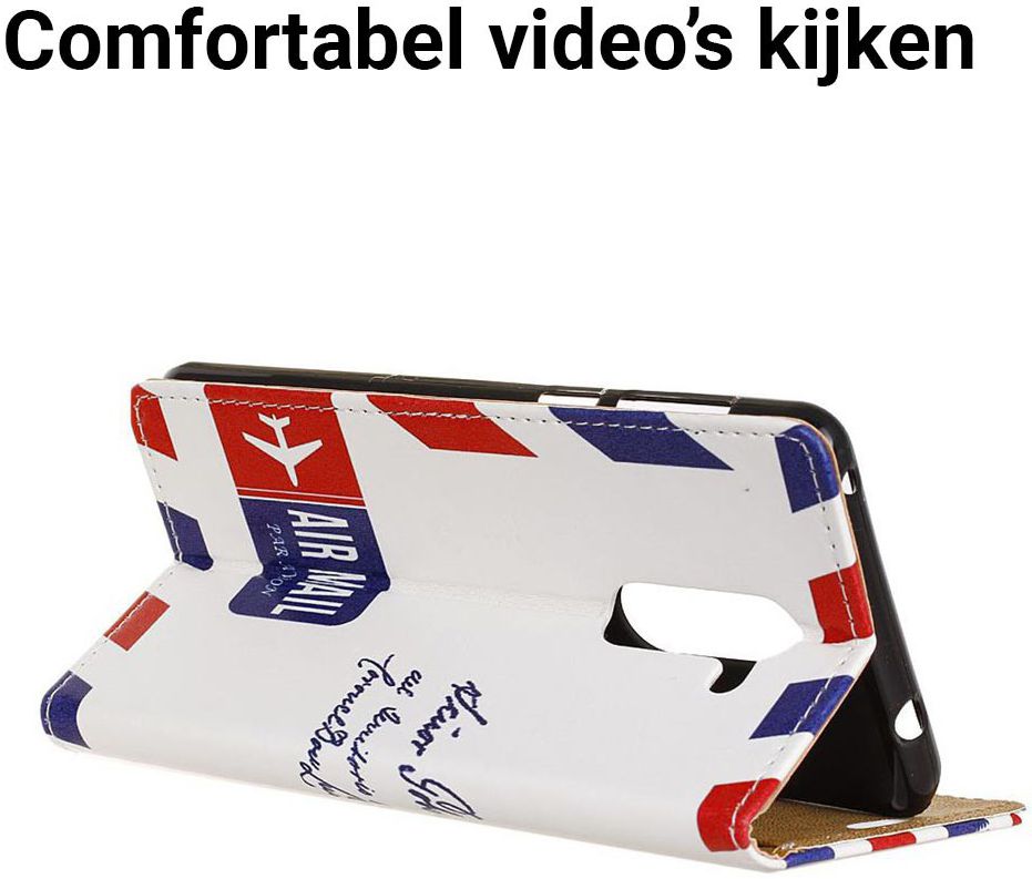 Nokia 7 Plus Portemonnee Hoesje met Post Print afbeelding 5