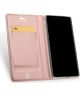 Dux Ducis Premium Book Case Nokia 8 Sirocco Hoesje Roze Goud