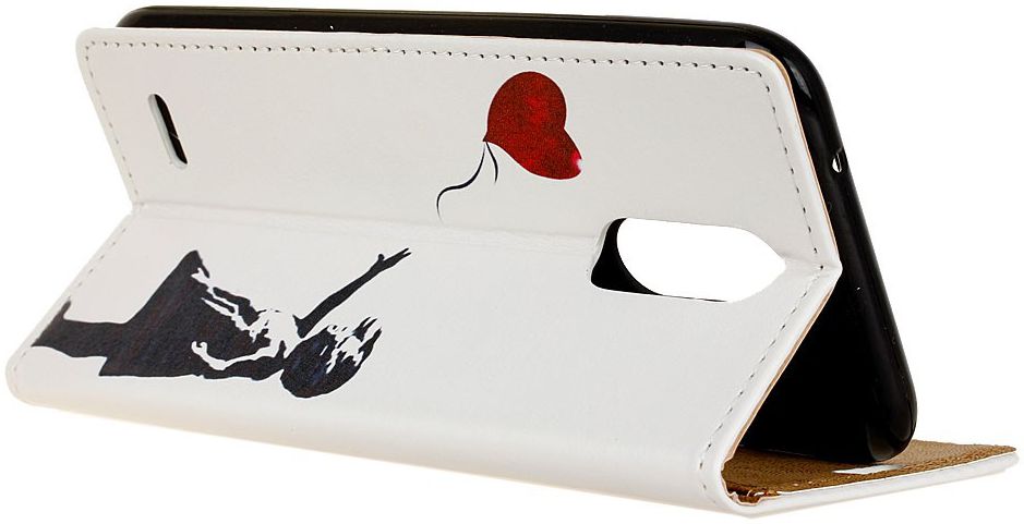 LG K9 Portemonnee Hoesje Ballon Print afbeelding 3