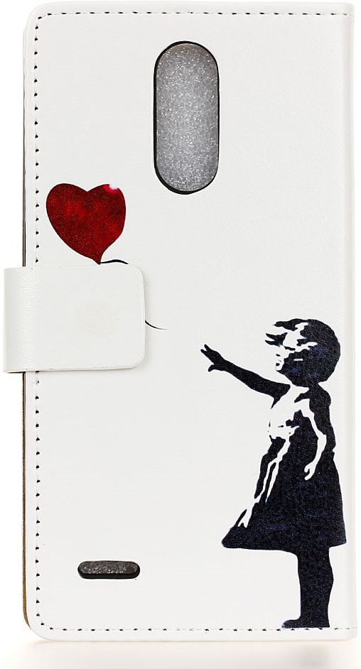 LG K9 Portemonnee Hoesje Ballon Print afbeelding 4
