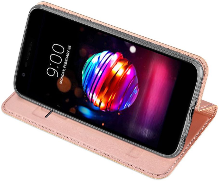 Dux Ducis Premium Book Case LG K11 Hoesje Goud afbeelding 4
