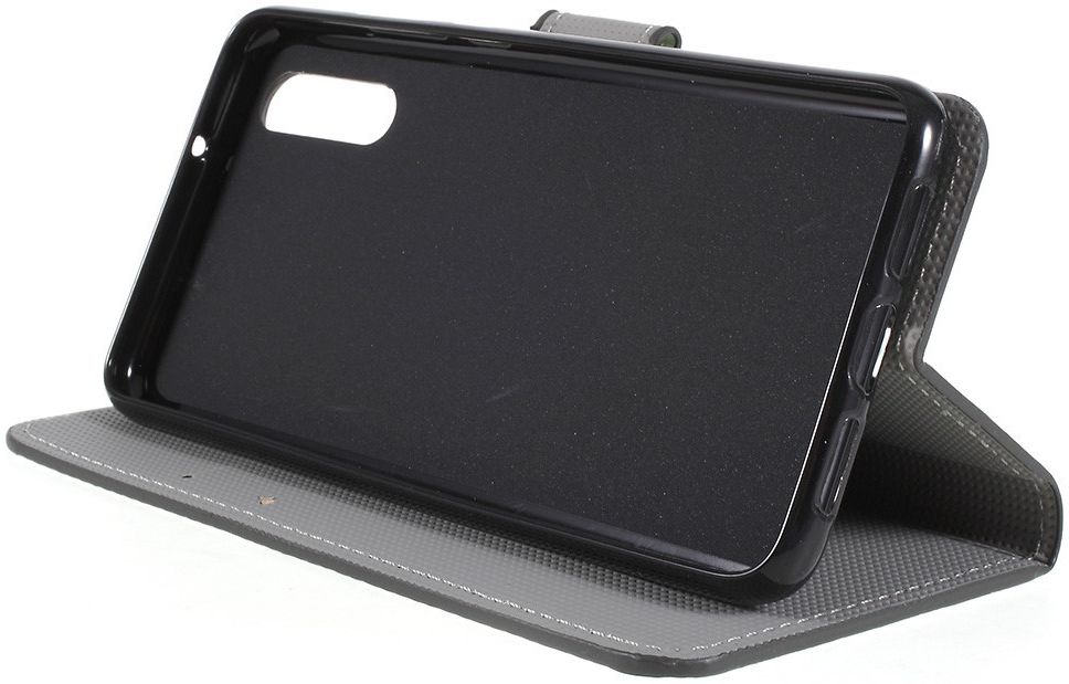 Huawei P20 Portemonnee Hoesje met Slapende Uil Print afbeelding 6
