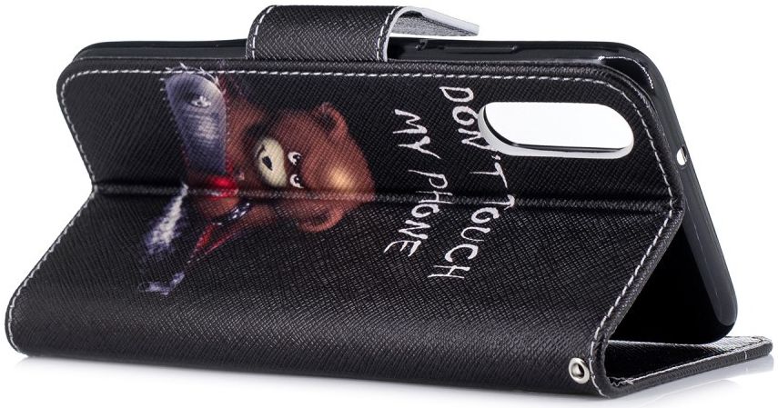 Huawei P20 Portemonnee Hoesje met Teddy Print afbeelding 11