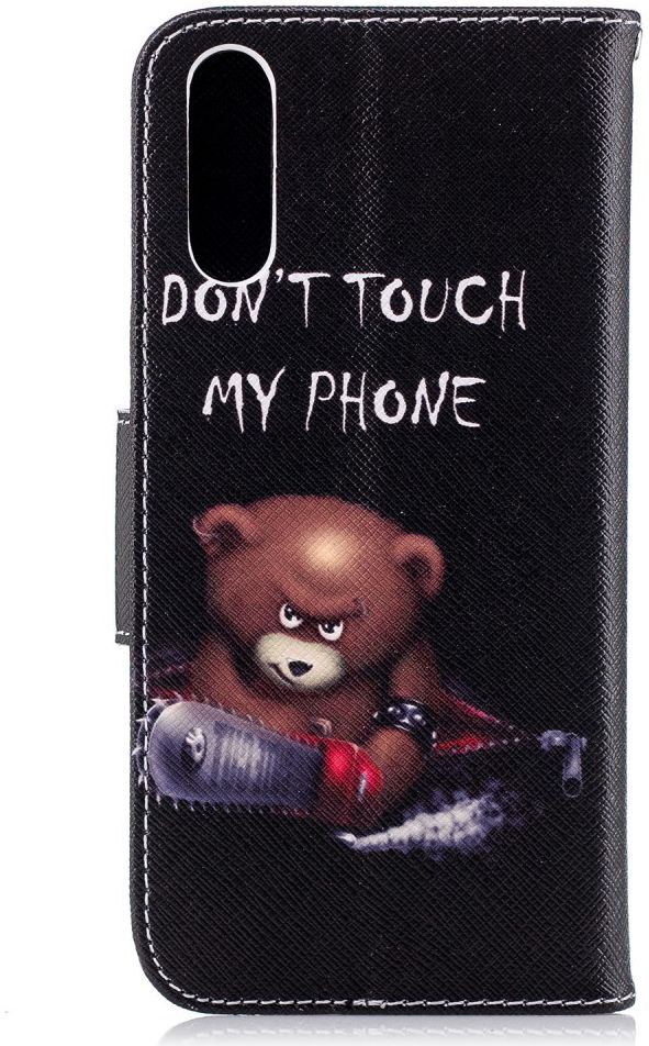 Huawei P20 Portemonnee Hoesje met Teddy Print afbeelding 7
