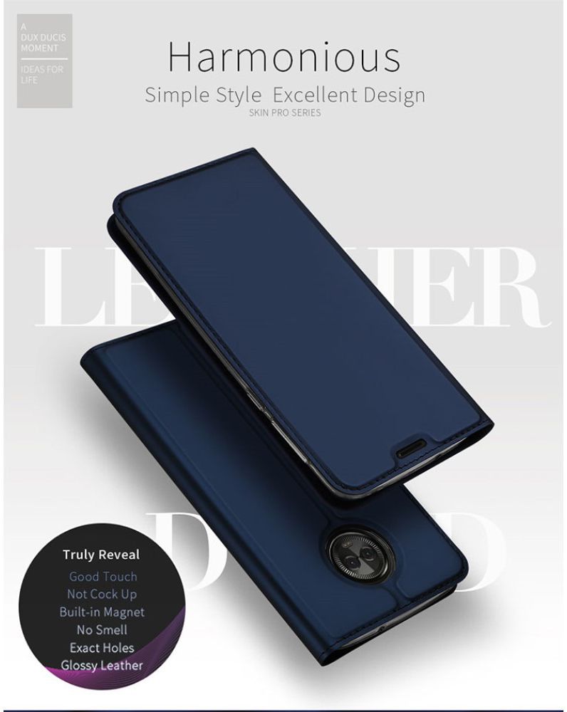 Dux Ducis Premium Book Case Motorola Moto G6 Hoesje Blauw afbeelding 5