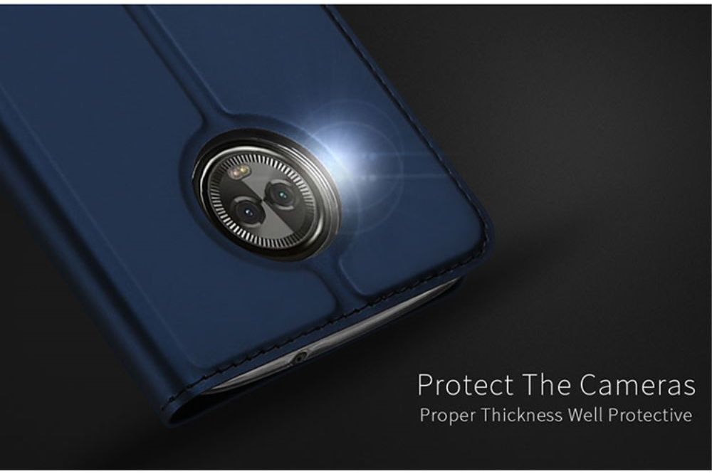 Dux Ducis Premium Book Case Motorola Moto G6 Hoesje Blauw afbeelding 8