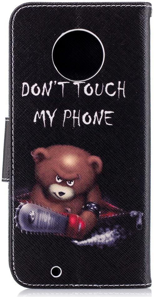 Motorola Moto G6 Portemonnee Hoesje met Teddy Print afbeelding 9