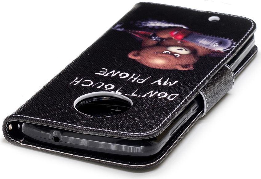 Motorola Moto G6 Portemonnee Hoesje met Teddy Print afbeelding 12