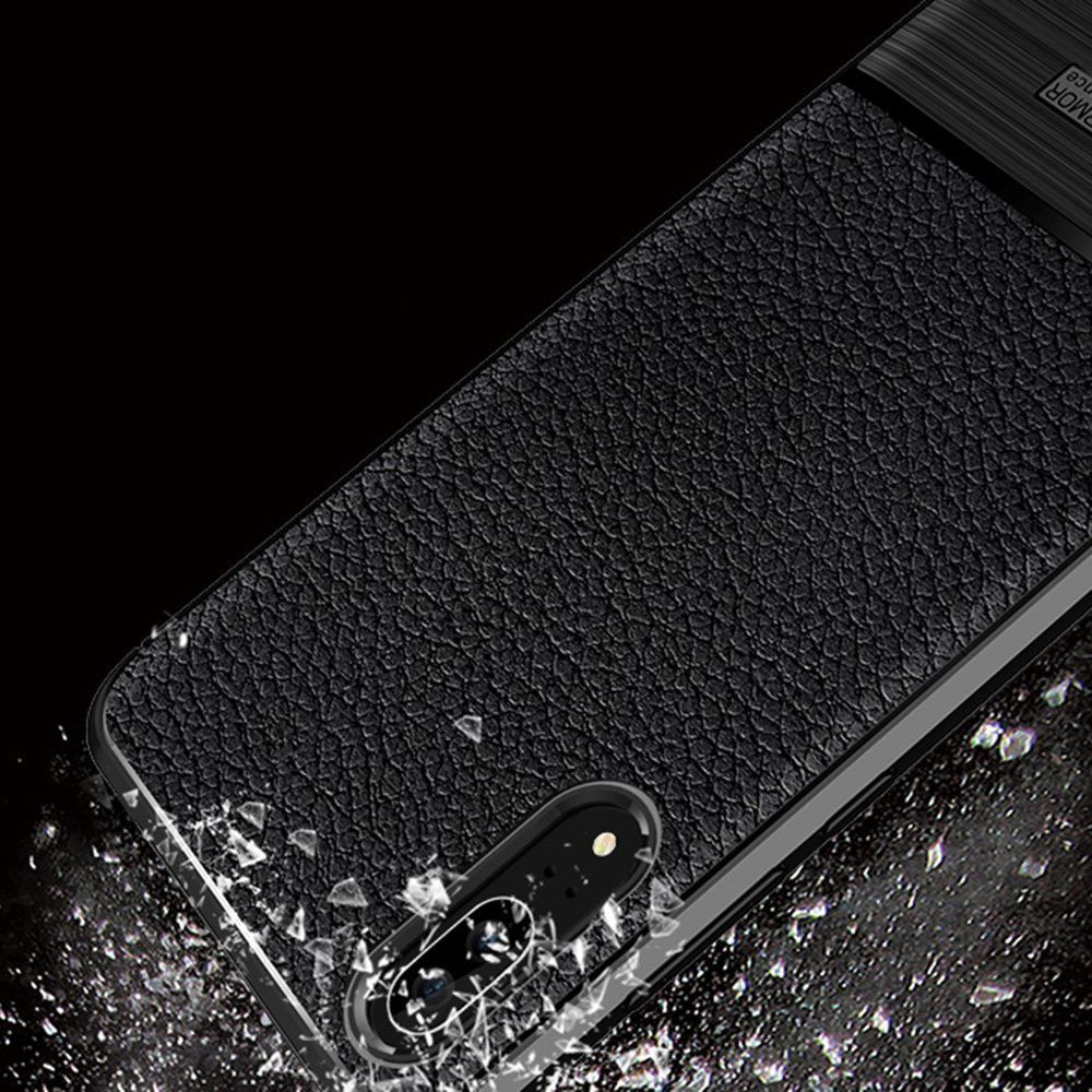 Huawei P20 Rugged Armor Geborsteld TPU Hoesje Zwart afbeelding 4