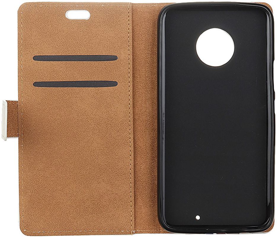 Motorola Moto G6 Plus Portemonnee Hoesje Print Hartjes afbeelding 7