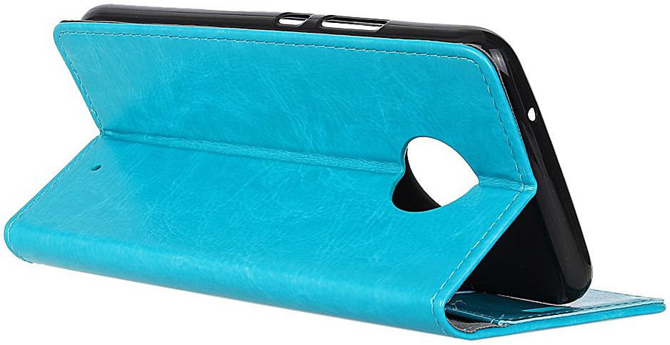 Motorola Moto G6 Plus Hoesje met Kaarthouder Blauw afbeelding 8