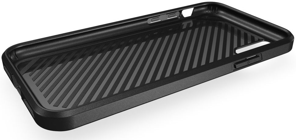 Apple iPhone X TPU Hoesje Extra Grip Zwart afbeelding 12