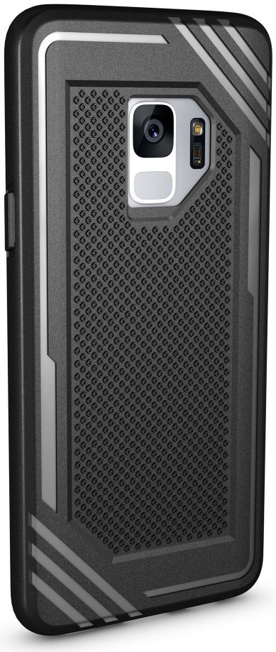 Samsung Galaxy S9 TPU Hoesje Extra Grip Zwart afbeelding 3