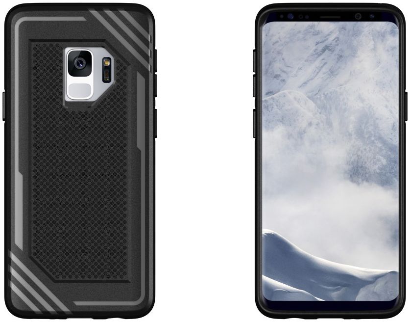 Samsung Galaxy S9 TPU Hoesje Extra Grip Zwart afbeelding 8