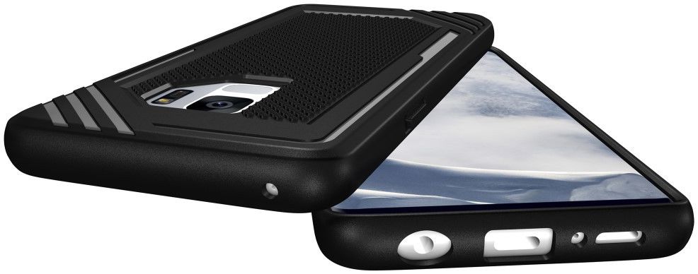 Samsung Galaxy S9 TPU Hoesje Extra Grip Zwart afbeelding 9