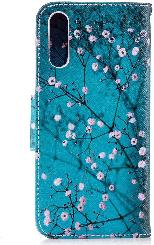 Huawei P20 Portemonnee Hoesje met Bloeiende Boom Print afbeelding 7