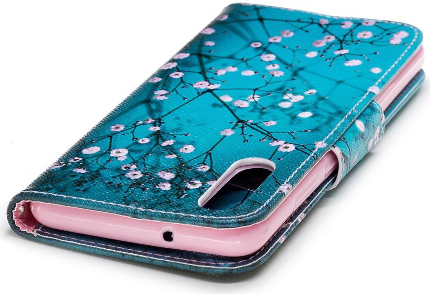 Huawei P20 Portemonnee Hoesje met Bloeiende Boom Print afbeelding 10