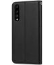 Huawei P20 Luxe Portemonnee Hoesje Zwart