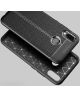 Huawei P20 Lite Rugged Armor Brushed TPU Hoesje Zwart