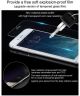 IMAK Huawei P20 Lite Hoesje TPU met Screenprotector Metaal Zwart