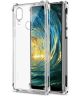 IMAK Huawei P20 Lite Hoesje TPU met Screenprotector Transparant
