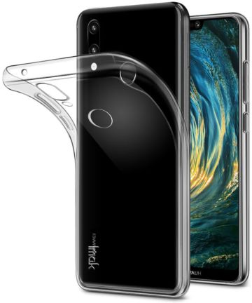 Huawei P20 Lite Transparant TPU Hoesje met Display Folie Hoesjes