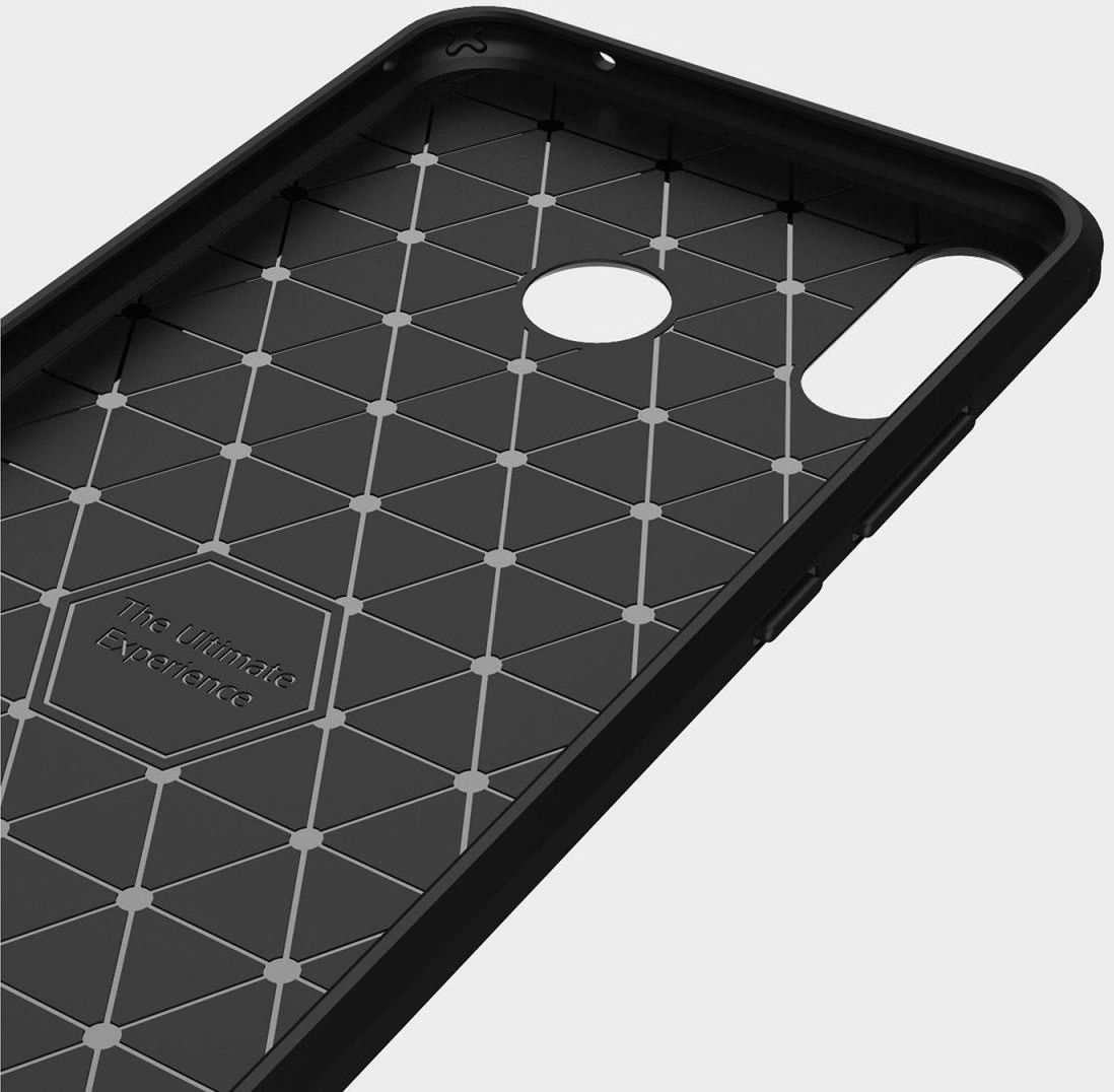 Asus ZenFone 5Z / 5 Geborsteld TPU Hoesje Zwart afbeelding 5