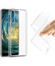 IMAK Huawei P20 Pro Hoesje TPU met Screenprotector Transparant