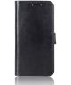 Sony Xperia XA2 Lederen Portemonnee Hoesje Zwart