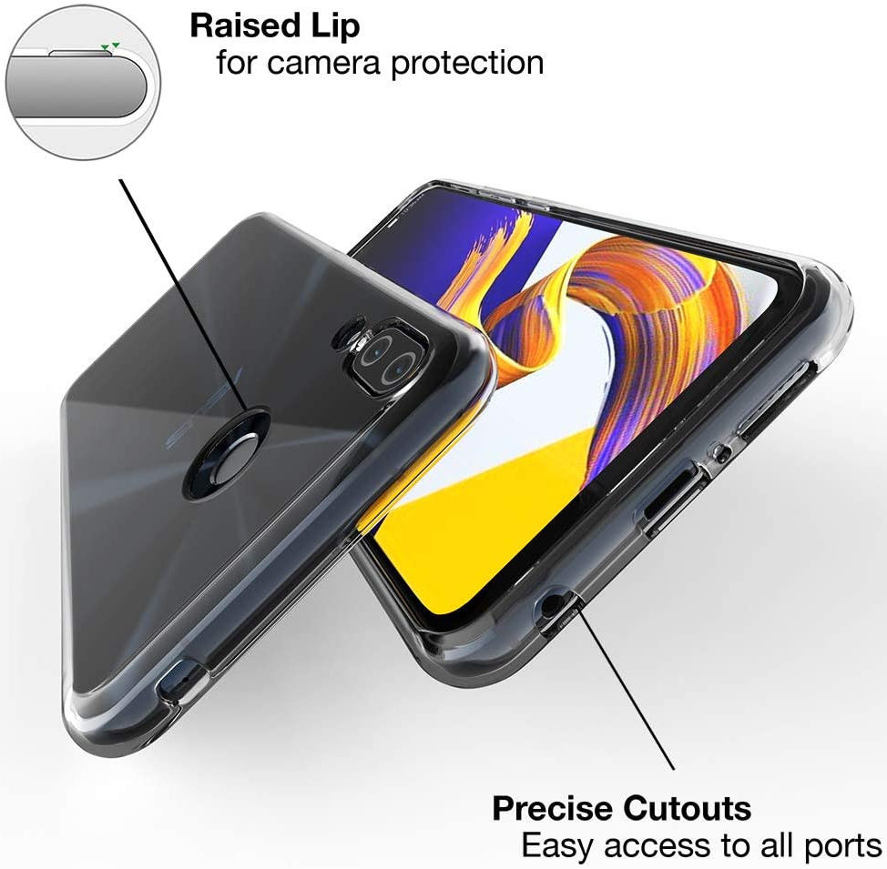 Asus Zenfone 5Z / 5 Hoesje Dun TPU Transparant afbeelding 2