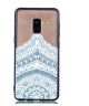 Samsung Galaxy A8 (2018) Hybrid Armor Back Cover met Paisley Print