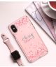 Ringke Design Slim Apple iPhone X Cherry Blossom Peach Pink