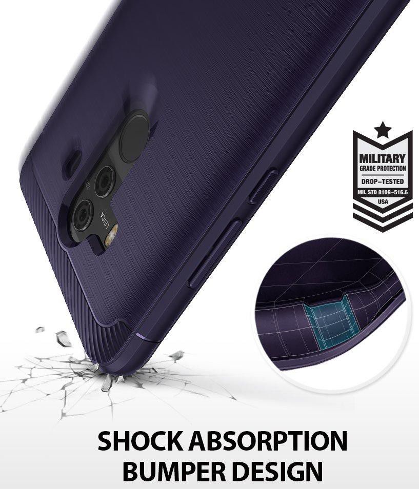 Ringke Onyx Huawei Mate 10 Pro Hoesje Paars afbeelding 2