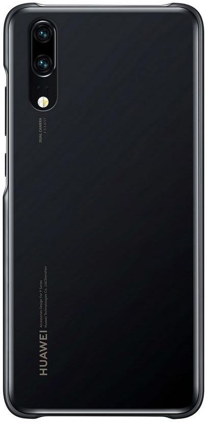 Huawei P20 Originele Color Case Zwart afbeelding 1
