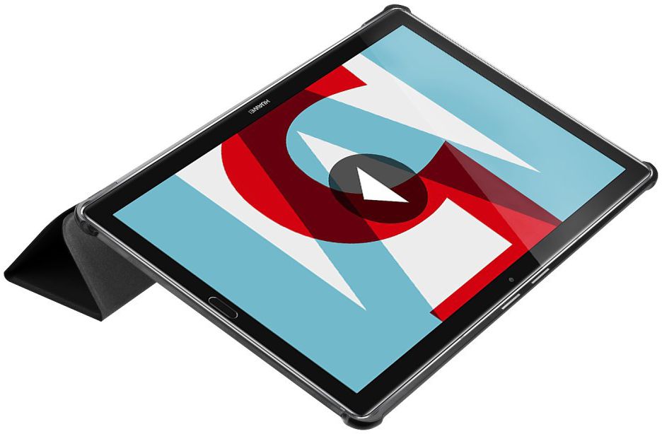 Huawei MediaPad M5 (10,8) Tri-Fold Front Cover Zwart afbeelding 8