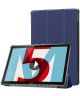 Huawei MediaPad M5 (10,8) Tri-Fold Front Cover Donker Blauw