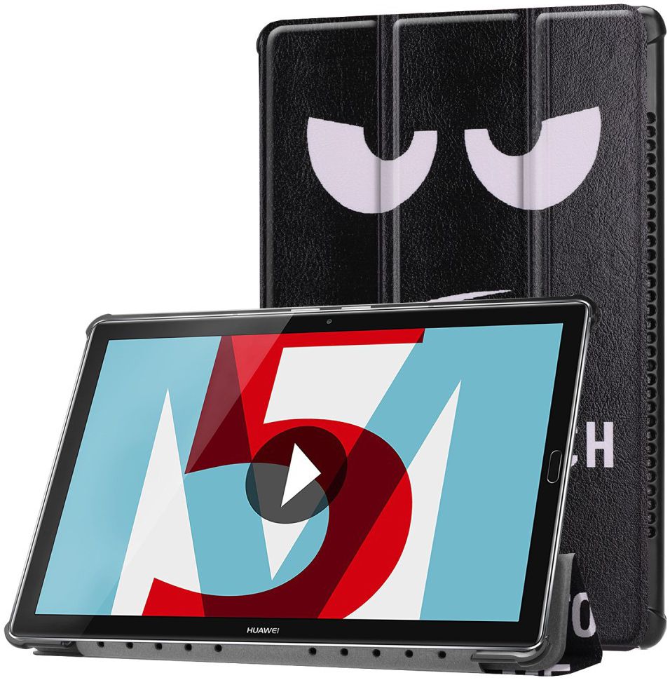 Huawei MediaPad M5 (10,8) Tri-Fold Front Cover Don't touch my phone afbeelding 1