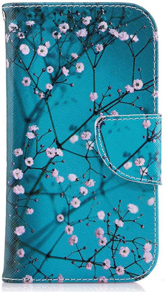 Nokia 1 Portemonnee Hoesje met Print Bloemen afbeelding 5