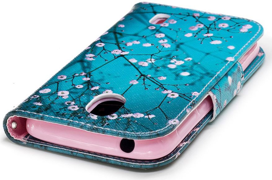 Nokia 1 Portemonnee Hoesje met Print Bloemen afbeelding 8