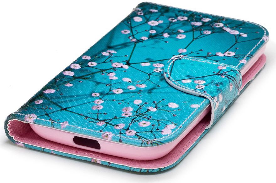 Nokia 1 Portemonnee Hoesje met Print Bloemen afbeelding 7