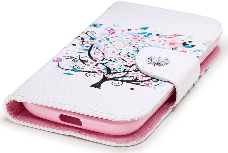 Nokia 1 Portemonnee Hoesje Boom Print afbeelding 5