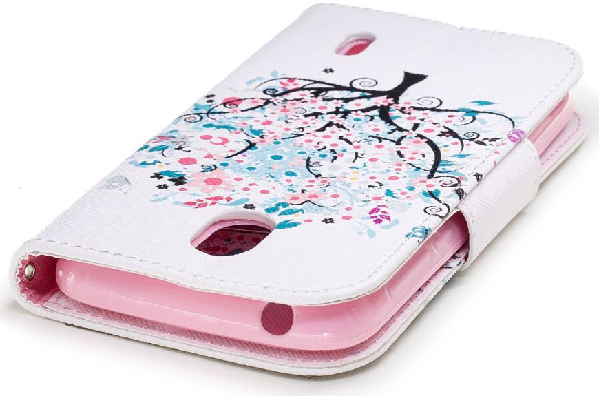 Nokia 1 Portemonnee Hoesje Boom Print afbeelding 7