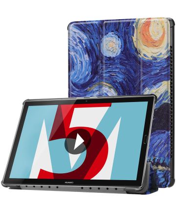 Huawei MediaPad M5 (10,8) Tri-Fold Front Cover Kunstwerk Hoesjes