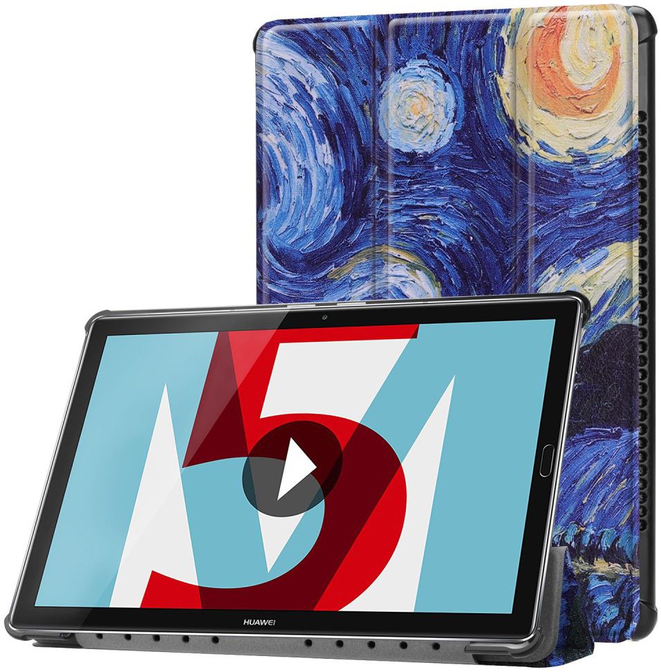 Huawei MediaPad M5 (10,8) Tri-Fold Front Cover Kunstwerk afbeelding 1