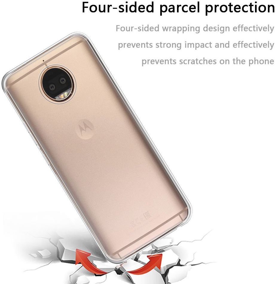 Motorola Moto G6 Hoesje Dun TPU Transparant afbeelding 2