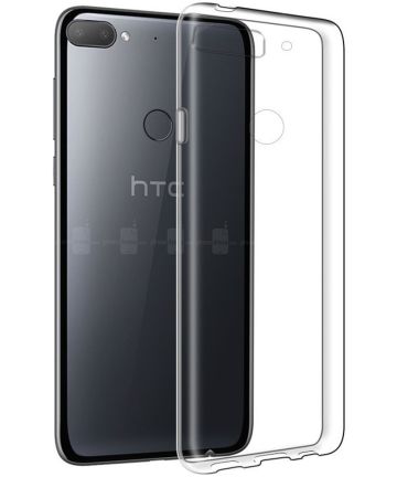 HTC Desire 12 Plus Hoesje Dun TPU Transparant Hoesjes