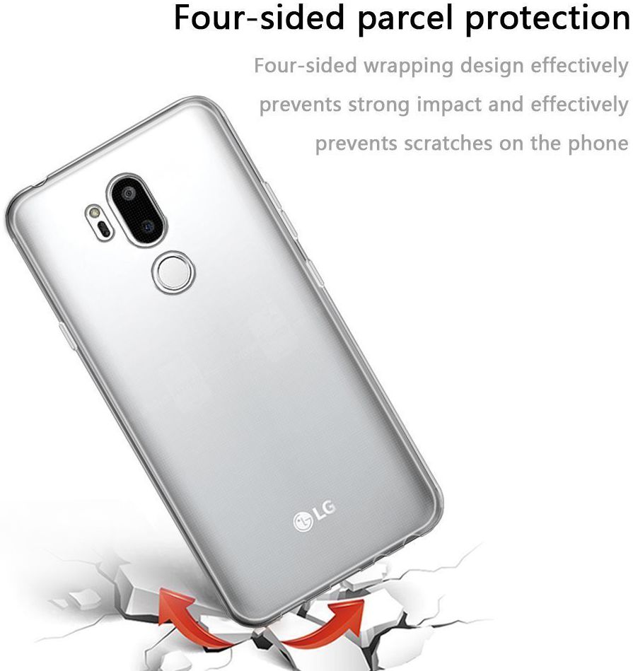 LG G7 Hoesje Dun TPU Transparant afbeelding 3